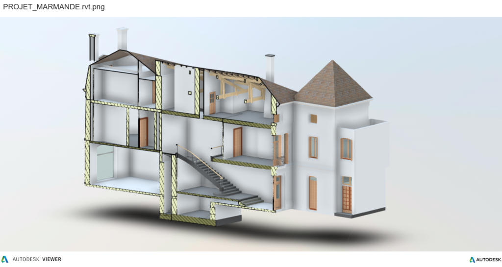 Maquette Revit Aquitaine