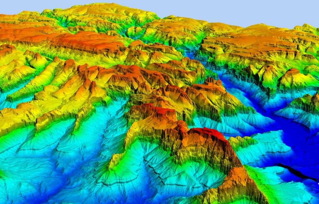 relevé lidar avec drone innovation 3D