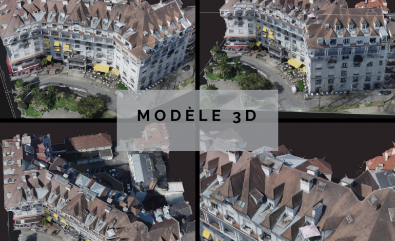 Relevés 3D par drone