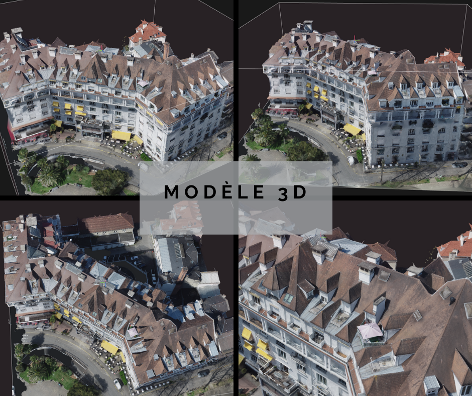 Relevés 3D par drone